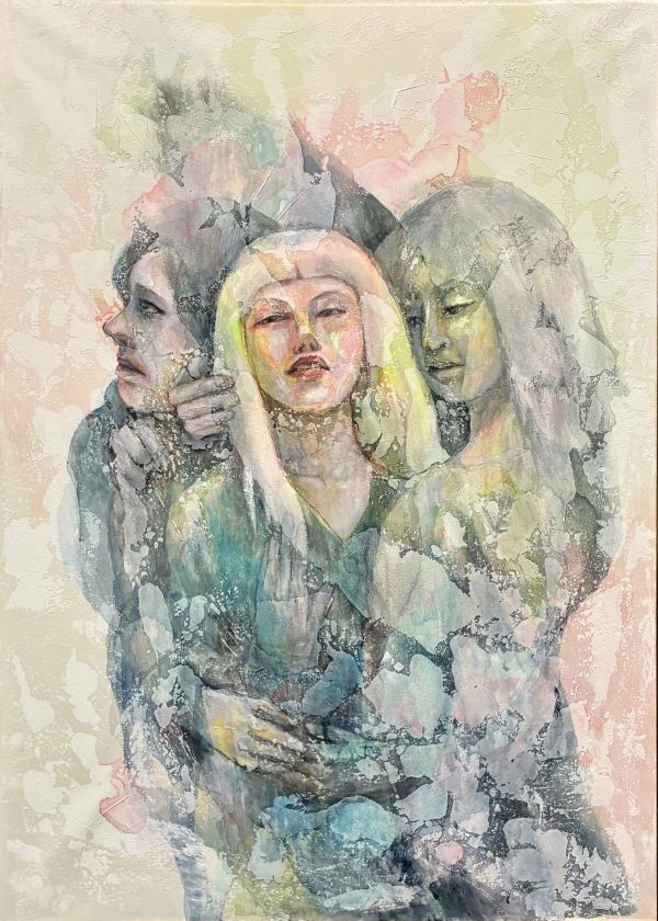 第74回 光陽展　向田　秀美（ムカイダヒデミ）記憶の夢 水　P40